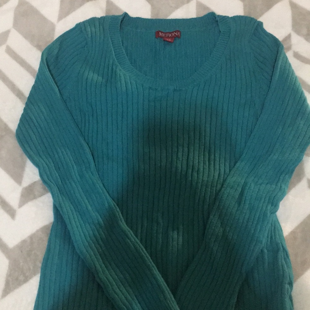 Teal Merona Sweater